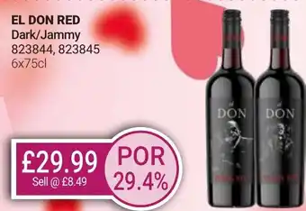 Bestway EL DON RED Dark/Jammy offer