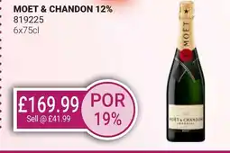 Bestway MOET & CHANDON 12% offer