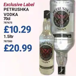 Bestway PETRUSHKA Vodka offer