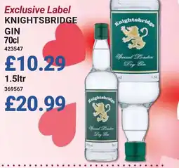 Bestway KNIGHTSBRIDGE Gin offer