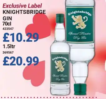 Bestway KNIGHTSBRIDGE Gin offer