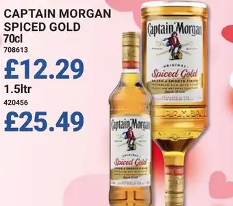 Bestway CAPTAIN MORGAN Spiced gold offer