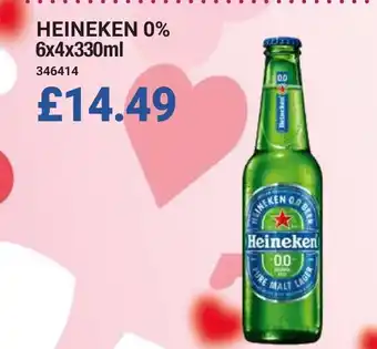 Bestway HEINEKEN 0% offer