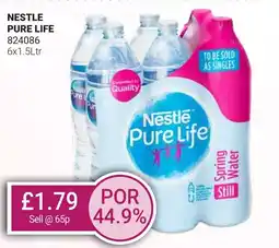 Bestway NESTLE Pure life offer