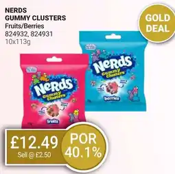 Bestway NERDS Gummy clusters offer