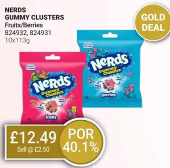 Bestway NERDS Gummy clusters offer