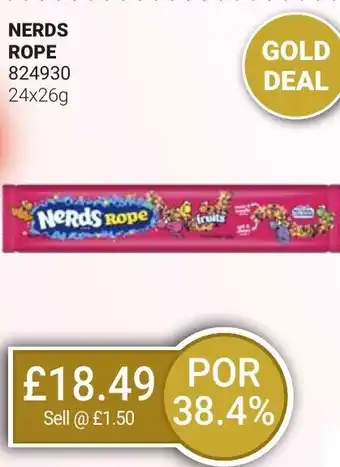 Bestway NERDS Rope offer