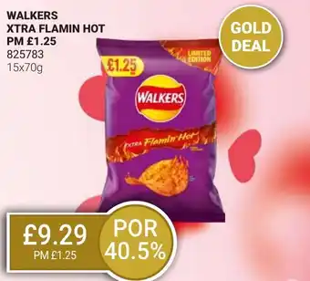 Bestway WALKERS Xtra flamin hot offer