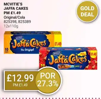 Bestway MCVITIE'S Jaffa cakes Original/Cola offer