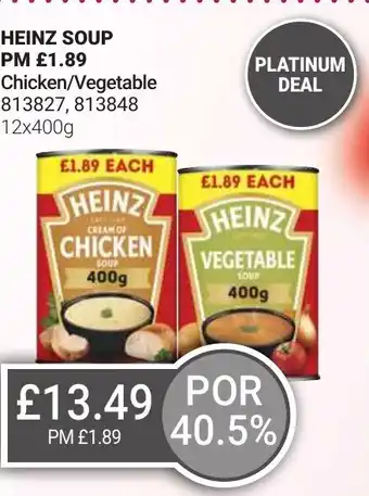 Bestway HEINZ Soup Chicken/Vegetable offer