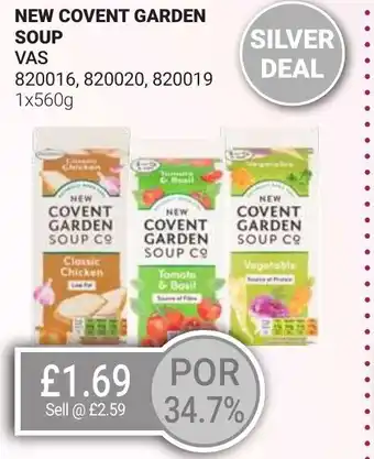 Bestway New covent garden soup offer