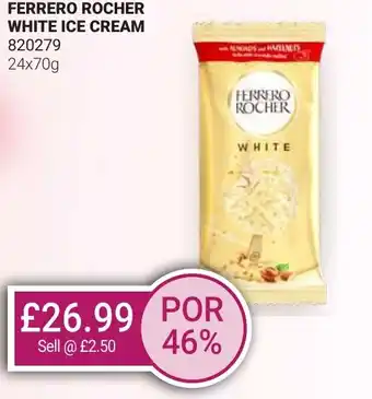 Bestway FERRERO ROCHER White ice cream offer