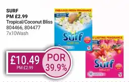 Bestway SURF Tropical/Coconut Bliss offer