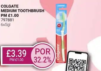 Bestway COLGATE Medium toothbrush offer