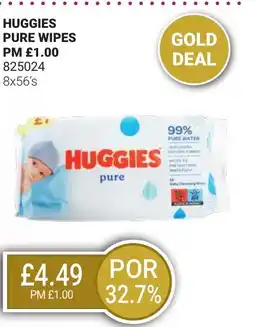 Bestway HUGGIES Pure wipes offer