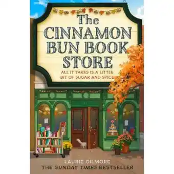 Asda Paperback Cinnamon Bun Book Store by Laurie Gilmore offer