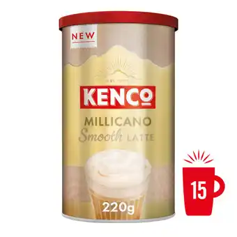 Asda Kenco Millicano Smooth Latte Instant Coffee 220g offer