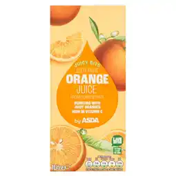 Asda ASDA Orange Juice from Concentrate 1 Litre offer