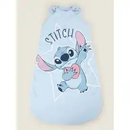 Asda George Home Disney Stitch Blue Sleep Bag 2.5 Tog (6-18M) offer