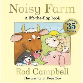 Asda Noisy Farm by Rod Campbell offer