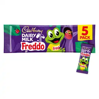 Iceland Cadbury Dairy Milk Freddo Chocolate Bar 5 Pack Multipack 90g offer