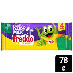 Iceland Cadbury Dairy Milk Freddo Caramel Chocolate Bar 5 Pack Multipack 97.5g offer