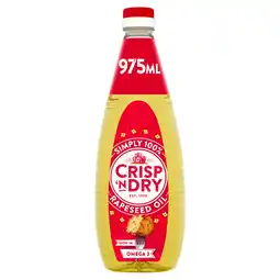 Iceland Crisp 'n Dry Simply 100% Rapeseed Oil 975ml offer