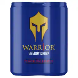 Iceland Warrior Power Unleashed Energy Drink 4 x 250ml offer