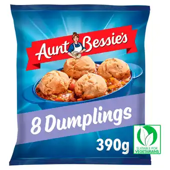 Iceland Aunt Bessie's 8 Dumplings 390g offer