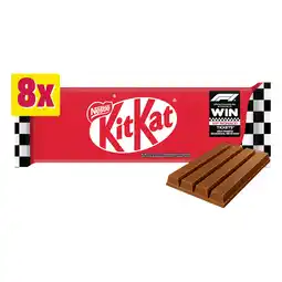 Iceland KitKat 4 Finger Milk Chocolate Biscuit Bar 8 Pack Multipack 332g offer