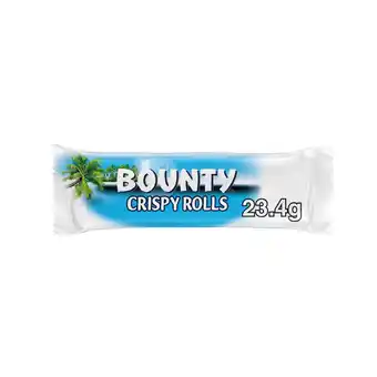 Iceland Bounty Milk Chocolate & Coconut Crispy Rolls 23.4g offer