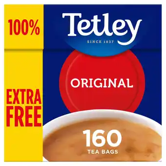 Iceland Tetley 160 Original Tea Bags 500g offer