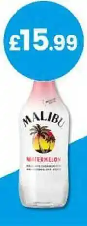 Bargain Booze Malibu offer