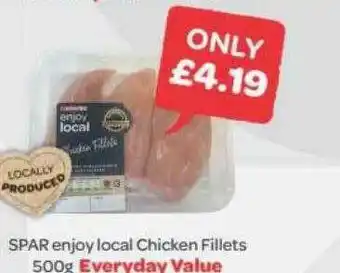 Spar Spar Enjoy Local Chicken Fillets offer