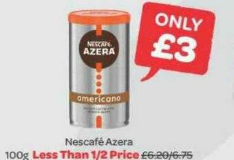 Spar Nescafé Azera offer