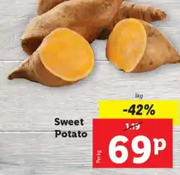 Lidl Sweet Potato offer