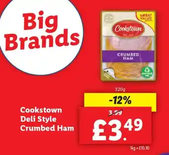 Lidl Cookstown Deli Style Crumbed Ham offer