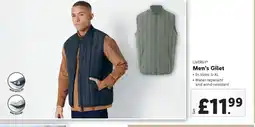 Lidl LIVERGYⓇ Men's Gilet offer