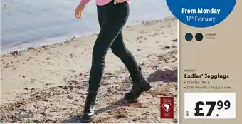 Lidl Ladies' Jeggings offer