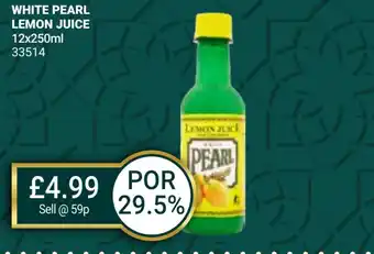 Bestway WHITE PEARL Lemon juice offer