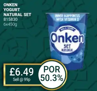 Bestway ONKEN Yogurt natural set offer