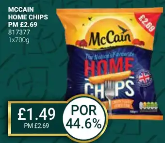 Bestway MCCAIN Home chips offer