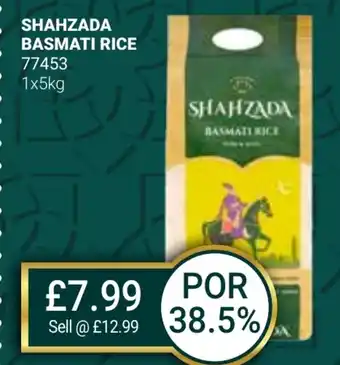 Bestway SHAHZADA Basmati rice offer