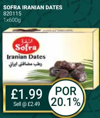 Bestway SOFRA Iranian dates offer