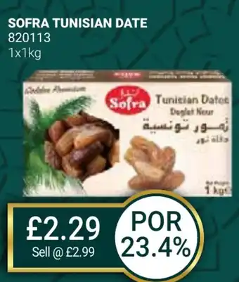 Bestway SOFRA Tunisian date offer