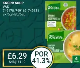 Bestway KNORR Soup offer