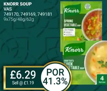 Bestway KNORR Soup offer