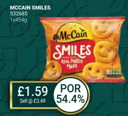 Bestway MCCAIN Smiles offer