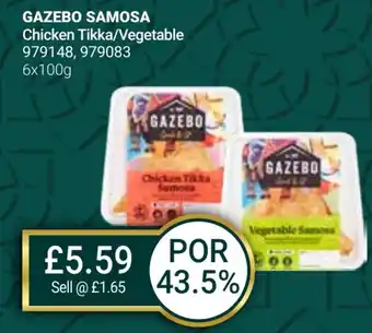 Bestway GAZEBO SAMOSA Chicken Tikka/Vegetable offer