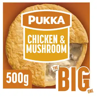 Asda Pukka The Big One Chicken & Mushroom Pie offer